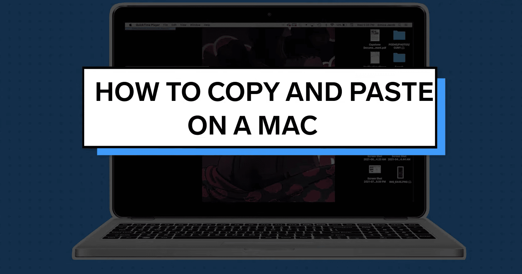 How to Copy and Paste on MacBook Pro