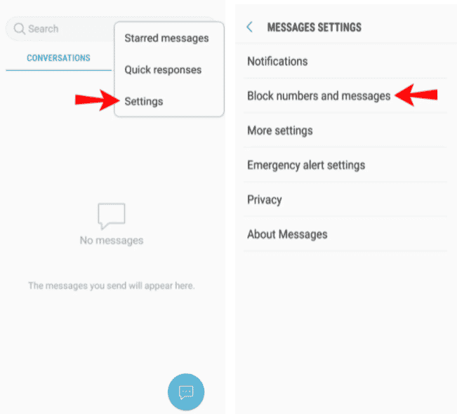 How to Block Texts on Android