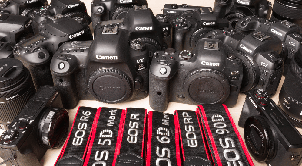 Canon DSLR Lineup