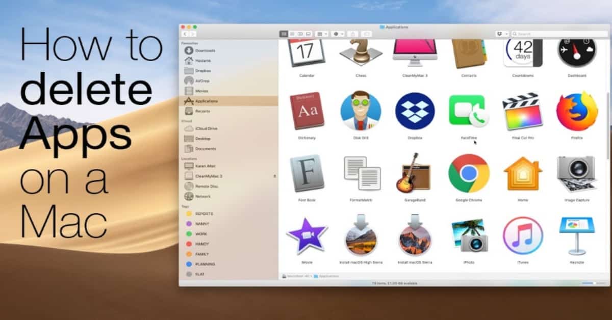 How to Delete Apps on MacBook Pro