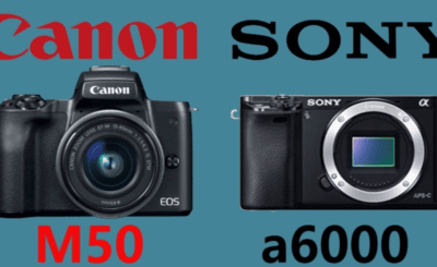 Canon M50 vs Sony A6000