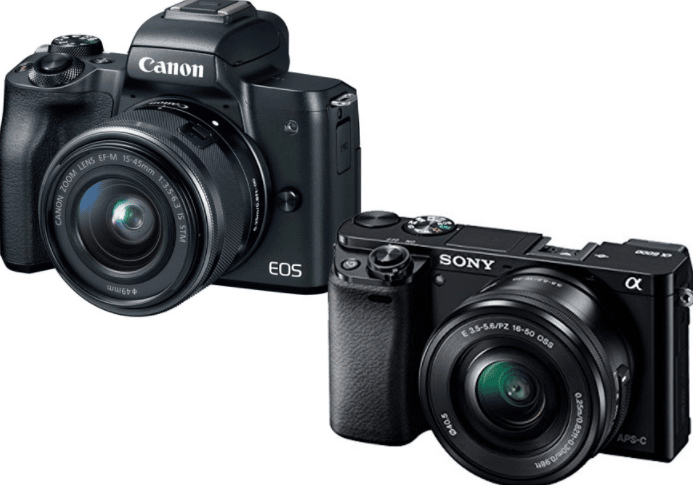 Canon M50 vs Sony A6000