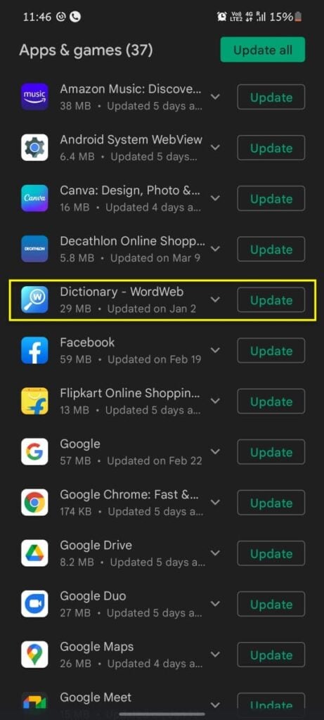 How to Update Apps on Android 