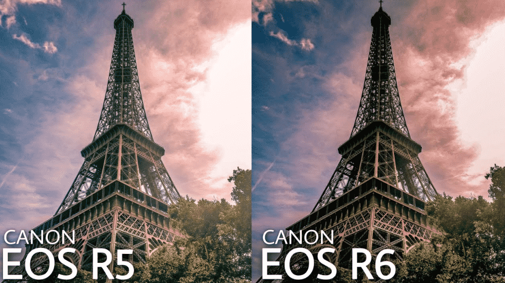 Canon EOS R5 Vs R6