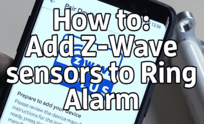How to Add Z-Wave Device to Ring