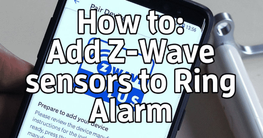 How to Add Z-Wave Device to Ring