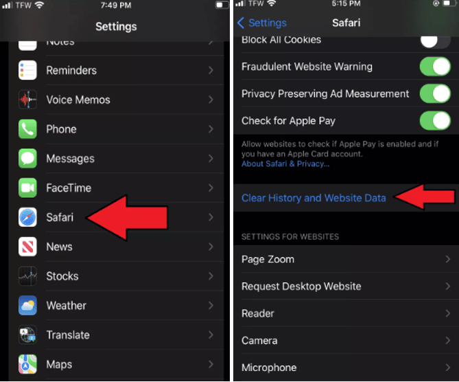 How to Clear Cache On iPhone