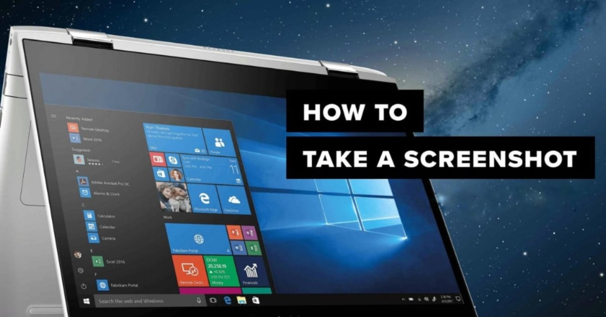 How to Take a Screenshot On Windows