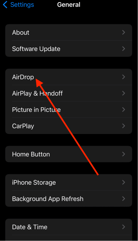 How to Adjust AirDrop Settings - Airdrop