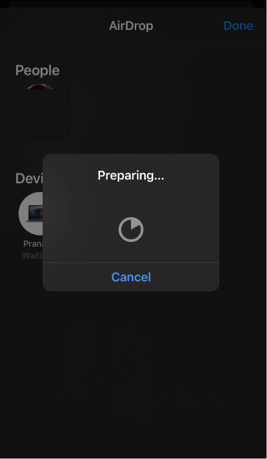 How to Airdrop Photos