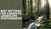 Best Settings For Canon R5 Landscape