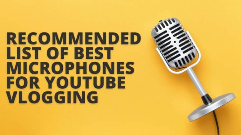 Best microphone for YouTube Vlogging