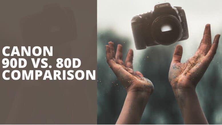 Canon 90D vs. 80D Compare