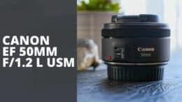 Canon EF 50mm F1.2 L USM