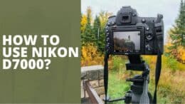 How To Use Nikon D7000