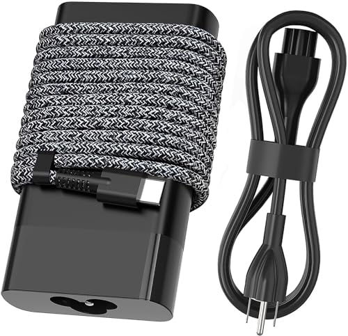 2024 New Slim HP 65w USB Type C Laptop Charger Replacement for HP Spectre x360-EliteBook-Chromebook-ProBook-Envy-Pavilion-Elite x2 3PN48AA#ABA Fast Charging Type C Slim Travel Power Adapter