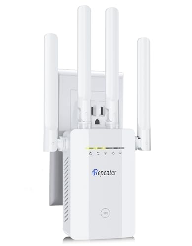 2026 New WiFi Extender Signal Booster for Home, 15715sq.ft Long Range WiFi Repeater Wireless Routers Signal Amplifier, Mesh WiFi 15X Faster Access Point with Ethernet Port, Easy Setup, 5 Working Mode