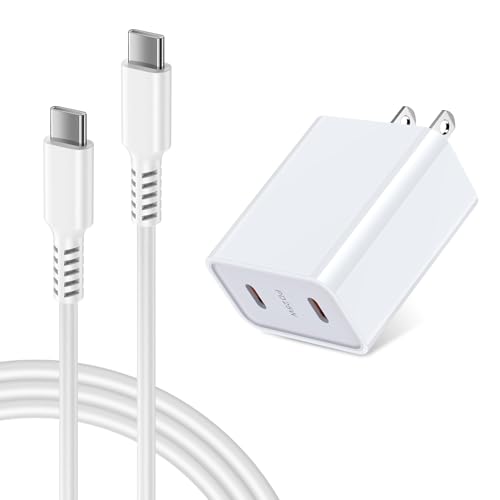 25W Samsung Fast Charger Type C Fast Charging for Samsung Galaxy A15 5G A14 5G A35 A13 A53 A54 A55 A03s A04s S24 Ultra S23 FE S22 S21 S20, Pixel 9 Pro XL Fold, USB C Charger Bolck with 6ft USB C Cable
