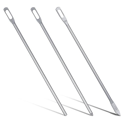 3pcs Drawstring Threaders, Quick & Easy Draw String Threader Puller Tool Simple Needle Threader Drawstring Replacement Tool for Hoodies, Jackets, Sweatpants, Swim Trunks, Shorts (3 Styles)