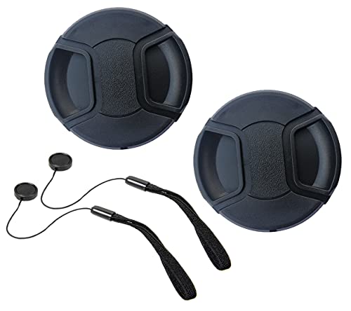 77mm Lens Cap Cover for Nikon COOLPIX P1000 16.7 Digital Camera (for Accessories),HUIPUXIANG [2 Pack]