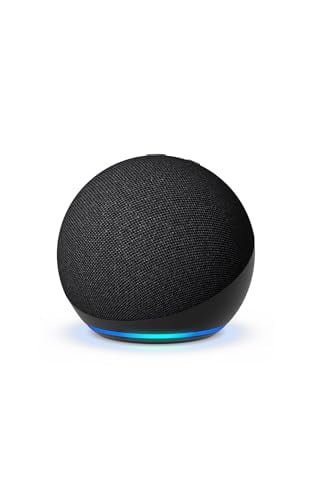 Amazon Echo Dot (5th Gen, 2022 release) | With bigger vibrant sound, helpful routines and Alexa | Charcoal