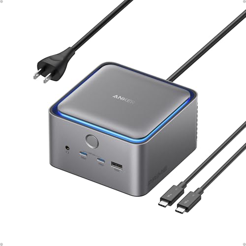 Anker Prime TB5 Docking Station, 14-in-1 Thunderbolt 5 Dock for Laptops