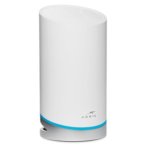 ARRIS Surfboard mAX W21 Tri-Band Mesh Ready Wi-Fi 6 Router, AX6600 Wi-Fi Speeds up to 6.6 Gbps, Coverage up to 2,750 sq ft, 1 Router, Alexa Support