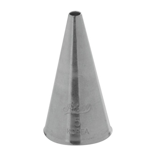 Ateco Decorating Tip 5, Silver, Small (AT5-1)