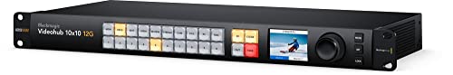 Blackmagic Design Videohub 10x10 12G Zero-Latency Video Router