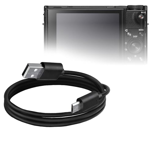 BoxWave Cable Compatible with Sony DSC-RX100 VI - DirectSync Cable, Durable Charge and Sync Cable for Sony DSC-RX100 VI
