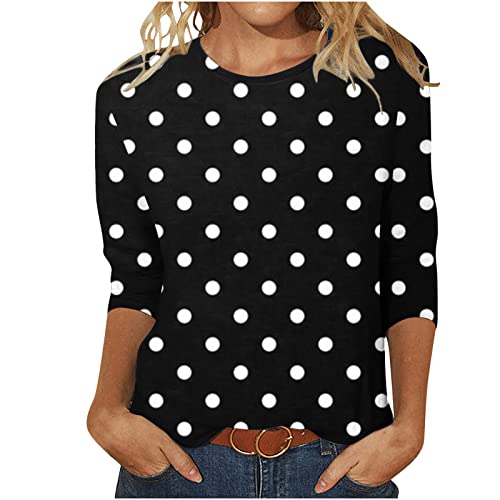 Can I Change The Shipping Address On My Order Popular Shopping Ideas 3/4 Length Sleeve Womens Crew Neck Button Down Casual T Shirts Women'S Long Sleeve T-Shirts Dressy Loose Tunic Tops