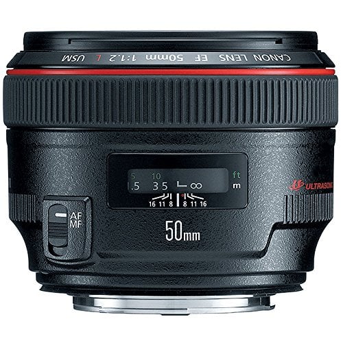 Canon 50mm F1.2 L USM EF Lens