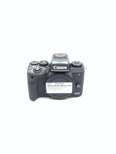 Canon Cameras US EOS M5 Body 24.2 Digital SLR Camera with 3.2" LCD, Black