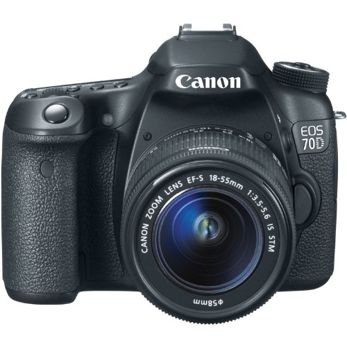 Canon EOS 70D EF-S 18-55mm IS STM Kit (Renewed)