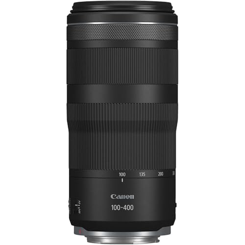 Canon RF100-400mm F5.6-8 is USM Telephoto Lens, Black, Compatible with EOS R Series Mirrorless Cameras