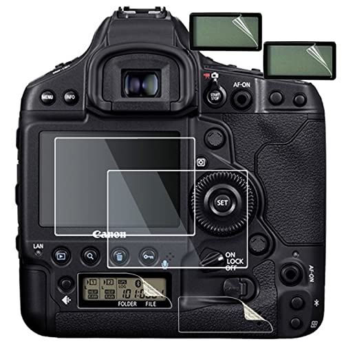 debous Screen Protector for Canon EOS 1DX III 1D X III EOS-1D X Mark III 1D X III 3 (only) Dslr Camera, Tempered Glass 0.3mm 9H Hard Protective Film (6pcs)