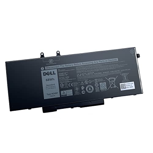 DELL 4GVMP 7.6V 68Wh 4-Cell For Dell Latitude 5400,Latitude 5500,Precision 3540,Precision 3550 , Inspiron 7590 2-in-1,Inspiron 7591 2-in-1,Inspiron 7791 2-in-1 (Not work for Inspiron 7590,7591,7791)