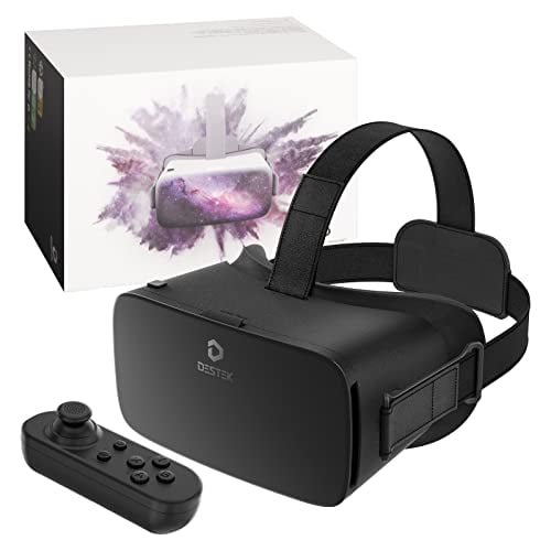 DESTEK V5 VR Headset for Phone & Kids, Fits 5.5 to 7.0 Inch Phones