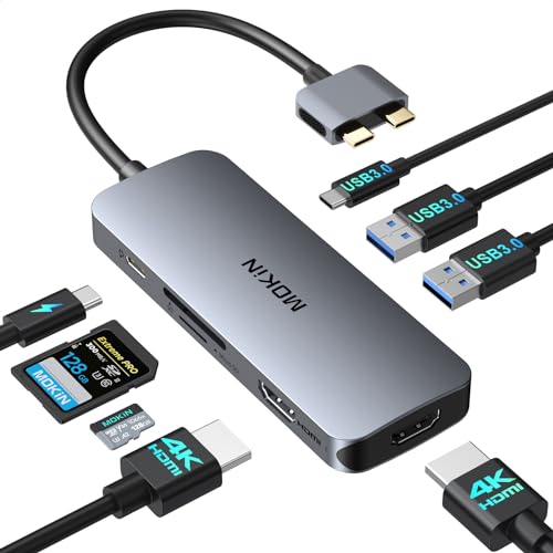 Docking Station for MacBook Pro Air,MOKiN USBC Docking Station Dual Monitor