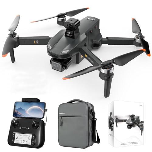 Drones with Camera for Adults 4K Night Vision, 3 Axis Gimbal EIS for Video, 5 Miles Safe Long Range, 82Mins Flight Time, Professional Drone with 5G Digital Transmission Easy Cable Connection Way, 360° Laser Obstacle Avoidance, GPS Auto Return Home, Follow Me, with SD Card Gift Drone