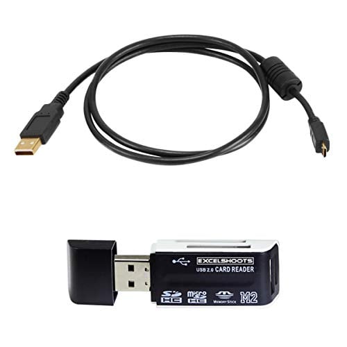 Excelshoots USB Cable for Nikon DSLR D5600 Camera, and USB Computer Cord for Nikon DSLR D5600