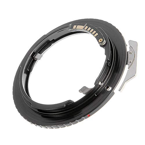 FocusFoto 9th Gen AF Confirm Adapter for Nikon F/AI/AF-S/G Lens to Canon EOS EF EF-S Mount Camera 80D 77D 70D 60D 5D Mark II III 5D2 5D3 7D 6D 3000D 1500D 1300D 1200D 800D 760D 750D 700D 650D 100D