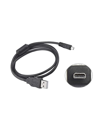 For Sony Cybershot Camera Charger Charging Cable;USB Camera Data Sync cable for Sony Cybershot Cyber Shot DSCH300, DSCW370, DSCW830,W800,DSC-H200 DSC W330 W180 W630 W650 W670 W710 W810 S950 S980
