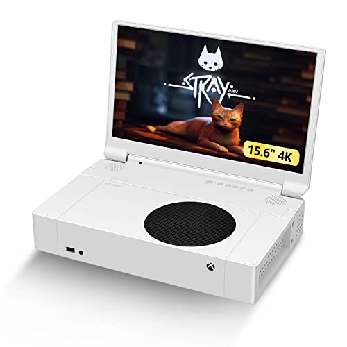 G-STORY 15.6" Portable Monitor for Xbox Series S 4K Portable Gaming Monitor IPS Screen for Xbox Series S（not Included） with Two HDMI, HDR, Freesync Game Mode Travel Monitor (15.6&4K for Xbox Series S)