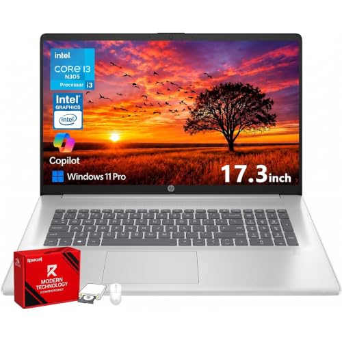 HP 17 Inch FHD Laptop Computer for Business & Students 32GB RAM 1TB SSD
