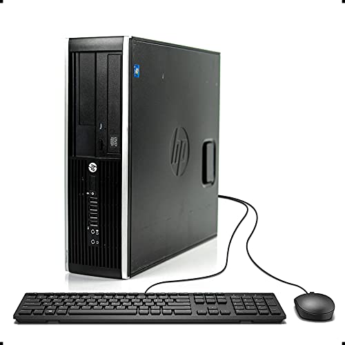 HP Elite 8300 SFF Small Form Factor Business Desktop Computer, Intel Quad-Core i7-3770 up to 3.9Ghz CPU, 8GB RAM, 256GB SSD, DVD, USB 3.0, Windows 10 Professional (Renewed)