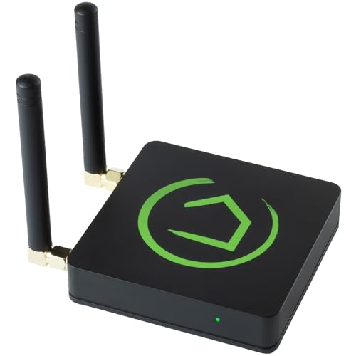 Hubitat Elevation Home Automation Hub Smart Home Hub (Model C-8) Smart Home Hub Works with Alexa, Apple HomeKit, Google Home, Zigbee, Z-Wave, Matter