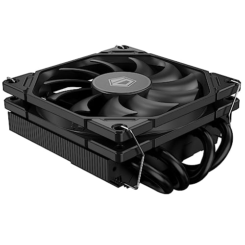 ID-COOLING IS-40X V3 45mm Height Low Profile CPU Cooler 4 Heatpipes CPU Air Cooler with 15mm thickness Slim Fan Support Intel LGA1700/1200/115X; AMD AM5/AM4