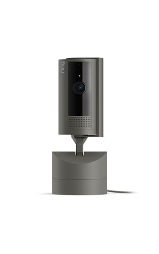 Introducing Ring Pan-Tilt Indoor Cam | See all around with 360° pan coverage, HD video, plus Two-Way Talk (2024 release) | Charcoal