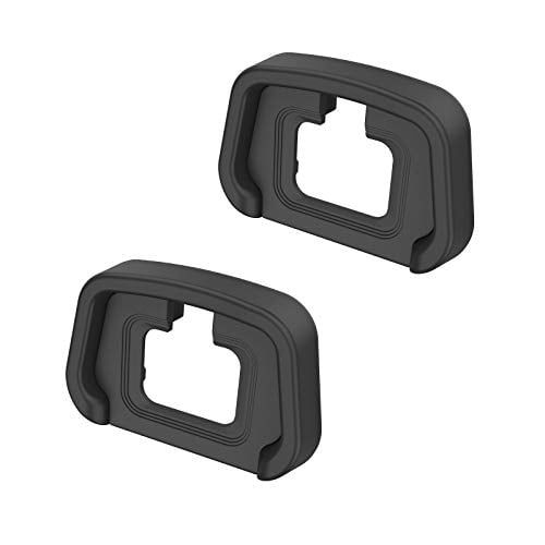 JJC 2 Pack DK-29 Eyepiece EyeCup for Nikon Z7 II Z7 Z6 III Z6 II Z6 Z5,Soft Silicone Extended Viewfinder Replace Nikon DK-29 Rubber Eye Cup